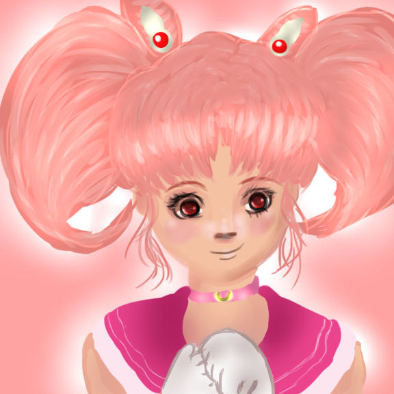Chibiusa Sailor moon practice by PretenderEnder on DeviantArt