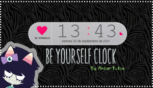 Be Yourself Clock