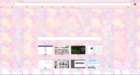 Theme Google Chrome/Torch - Glitter Pink