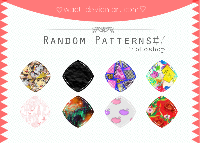 Not Pattern Random Random Patterns #7 by Waatt on DeviantArt