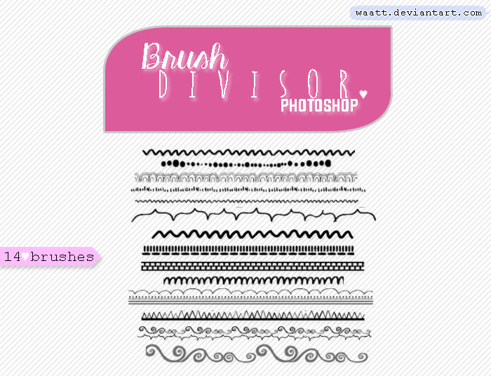 Divisor Brushes Photoshop by Waatt on DeviantArt