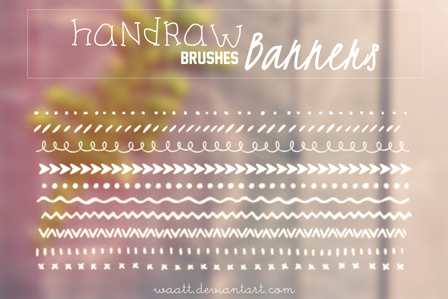 Brushes Handraw Banners