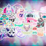 Pastel Goth Stickers - Waatt