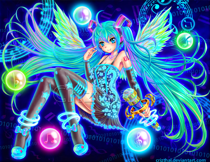 HATSUNE MIKU- In the world of light