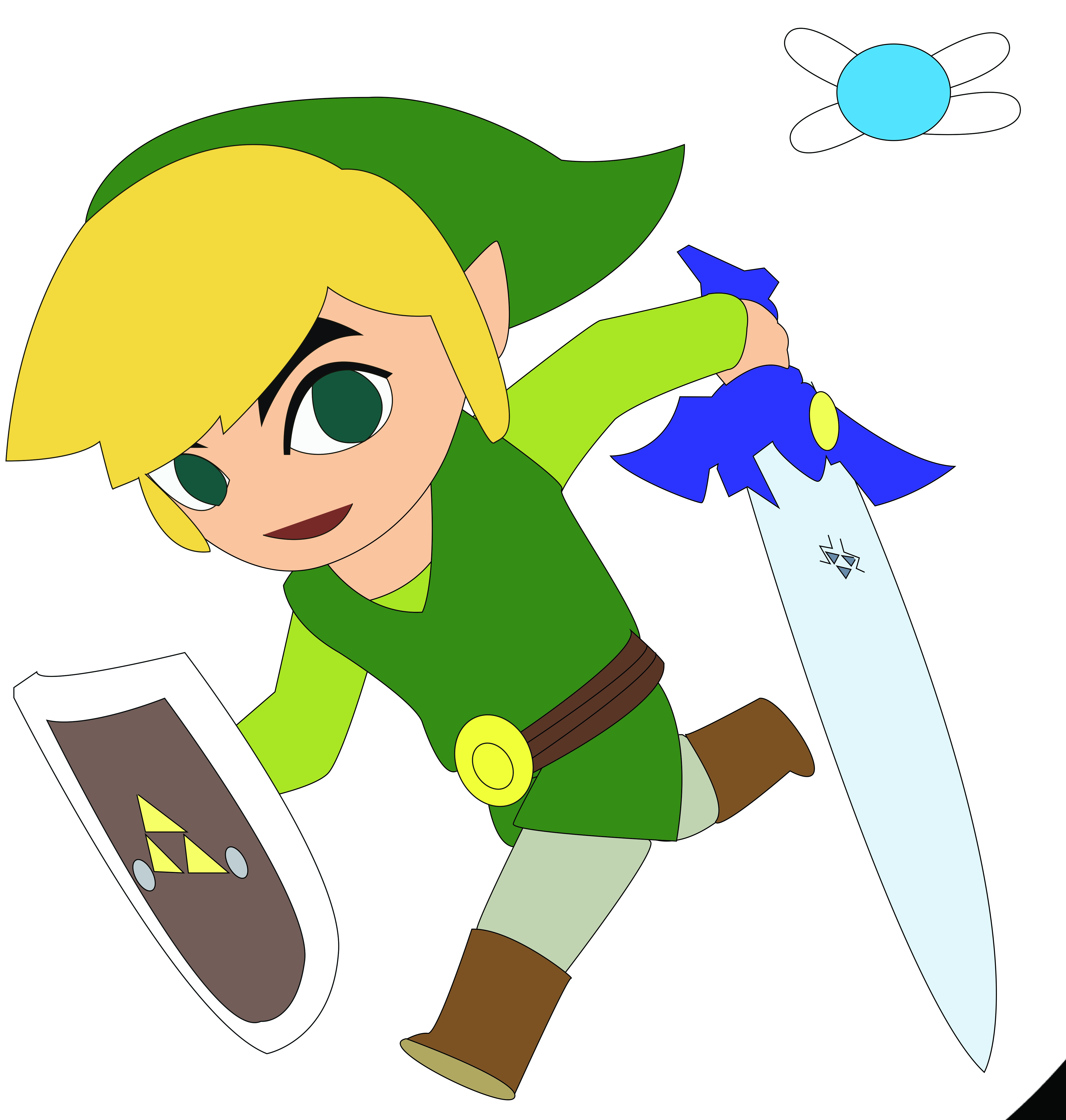 Toon Link by cain139 on DeviantArt