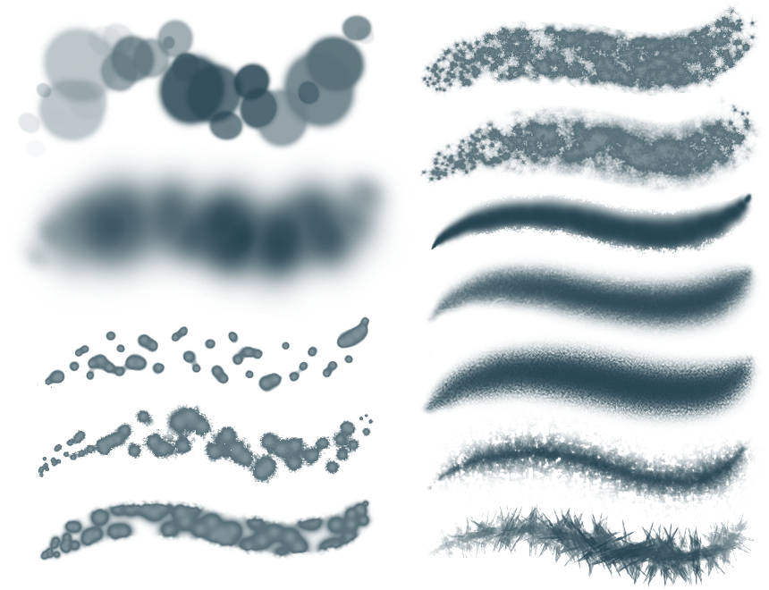 PS brushes set 1