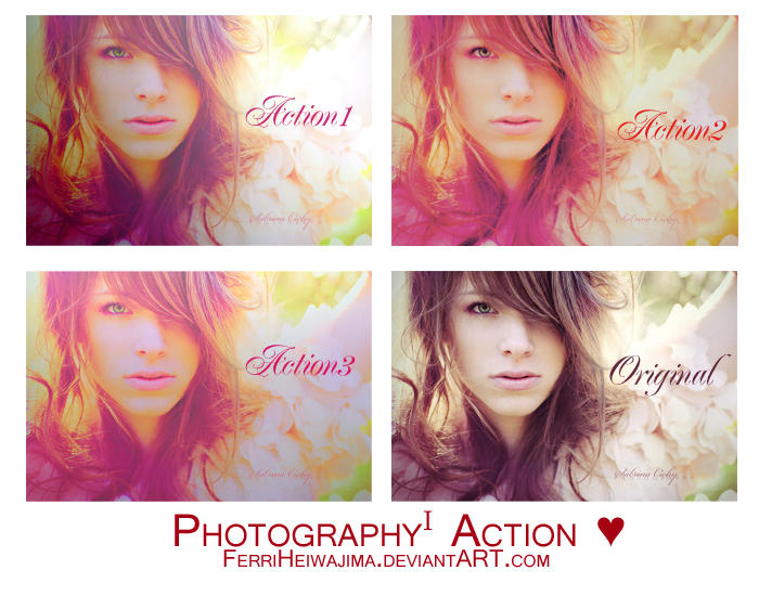 Photography Actions I by FerriHeiwajima on DeviantArt