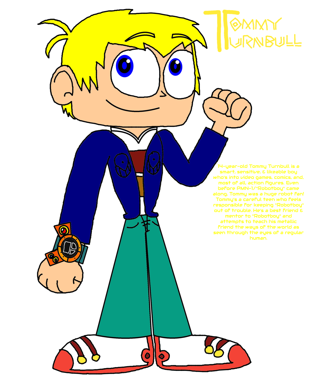 The Robotboy Movie: Tommy by 3dmarioworld on DeviantArt