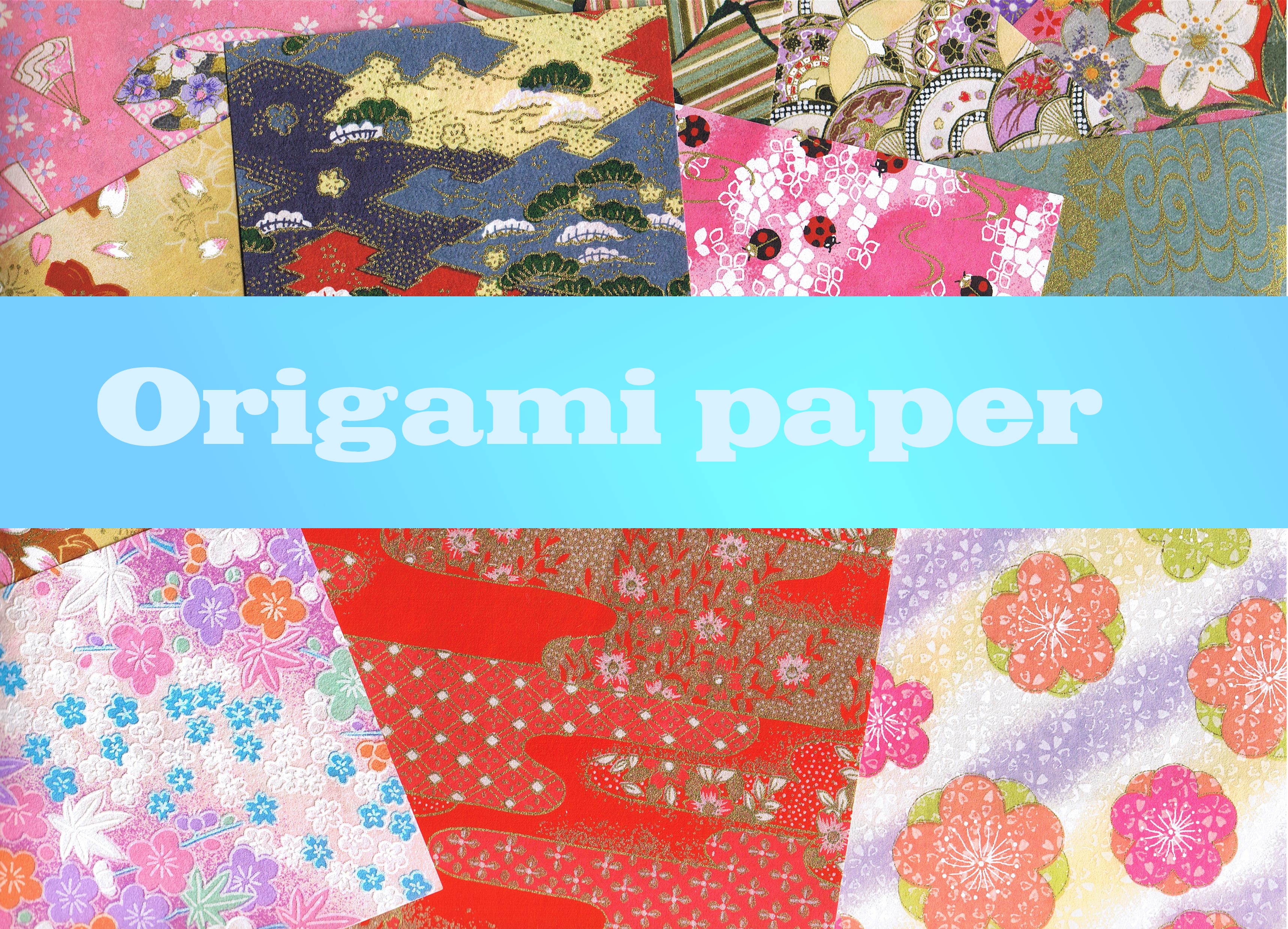 Origami paper - 16 of 'em XD