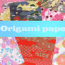 Origami paper - 16 of 'em XD