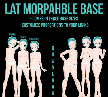 [MMD] LAT Morphable Base [DOWNLOAD]