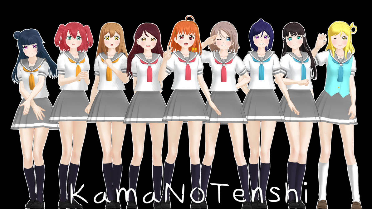 Mmd Love Live Sunshine Download By Kamanotenshi On Deviantart