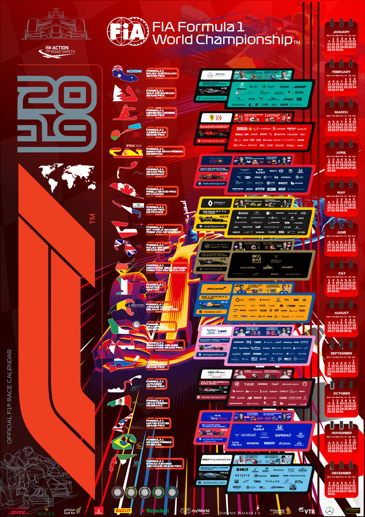 2019 CALENDAR F1 by MONA1LISA on DeviantArt