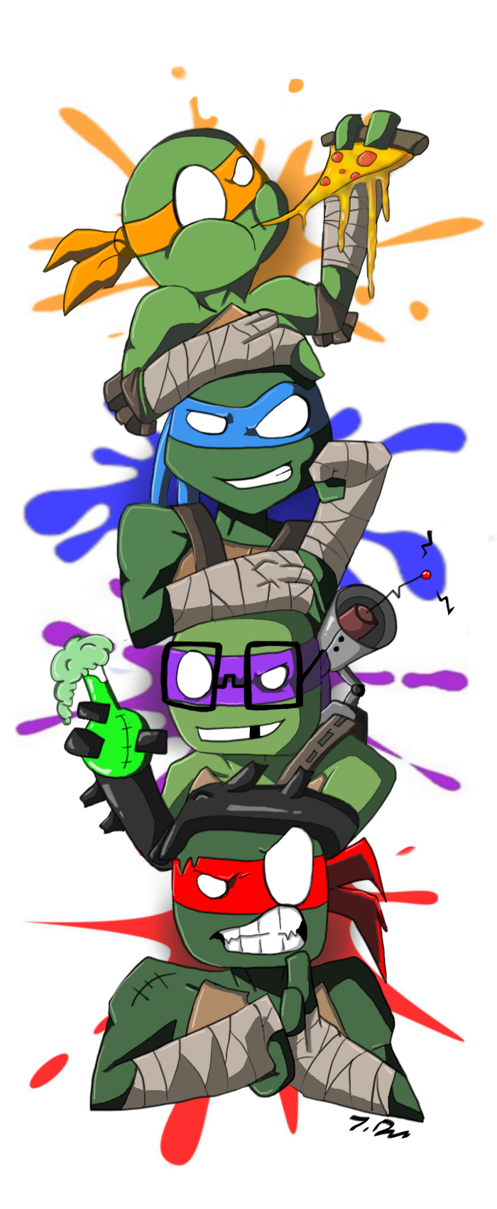 The Ninja Brothers by joselyn565 on DeviantArt