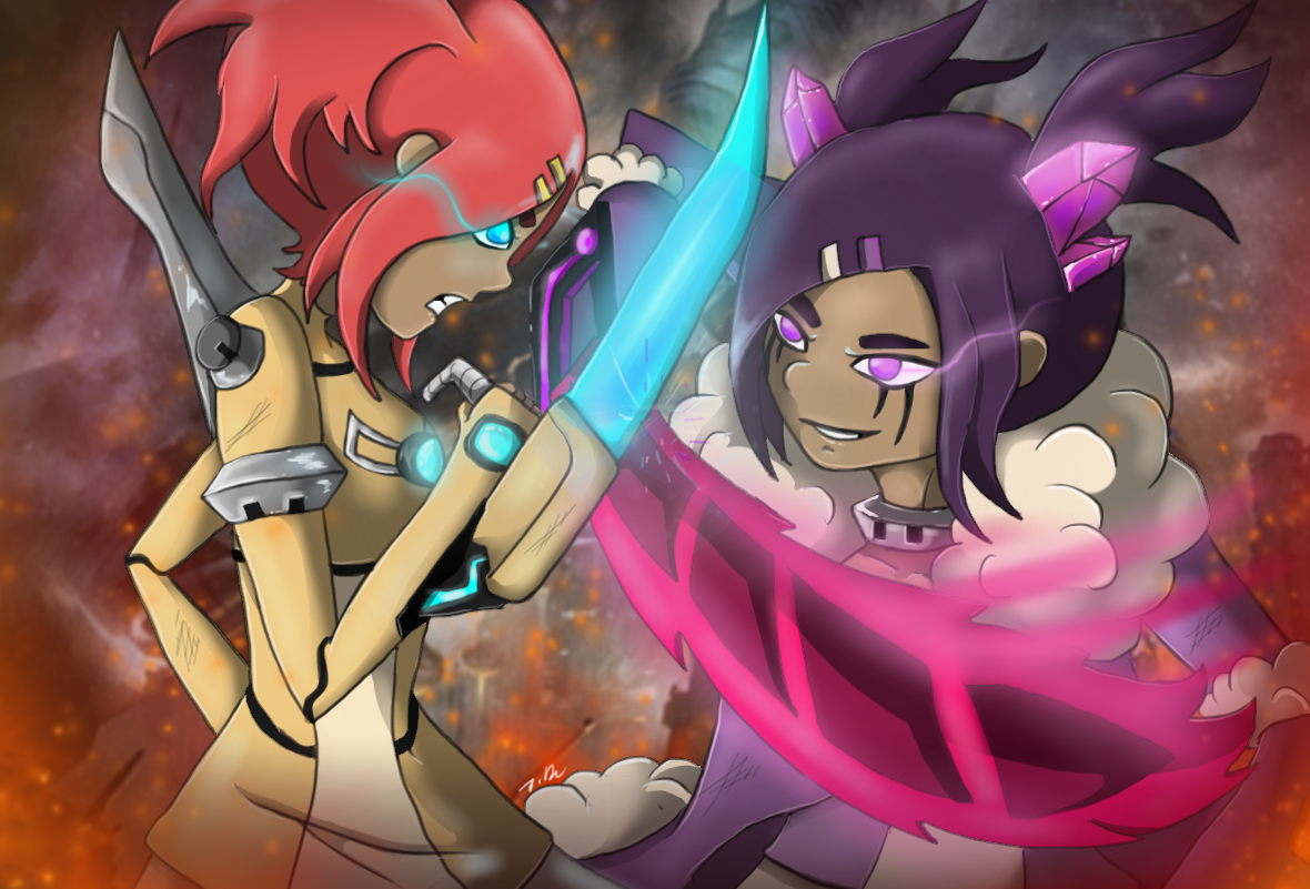 Good vs evil by joselyn565 on DeviantArt