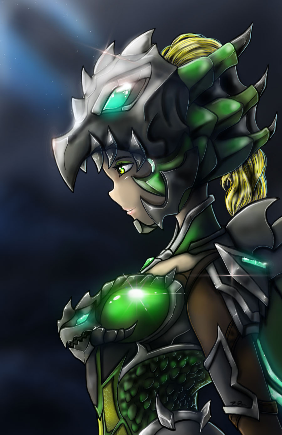 Dragoon Mercy by joselyn565 on DeviantArt