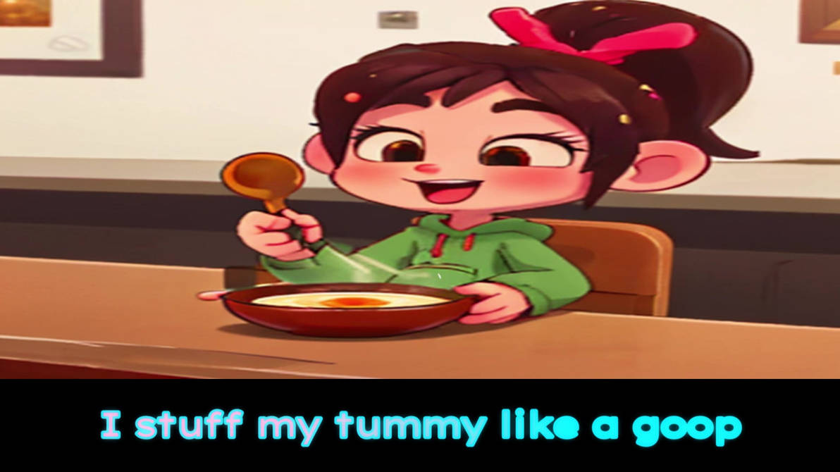 Vanellope Sings Animal Crackers In My Soup by TheMrEMana on DeviantArt