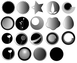 Badges Brushes