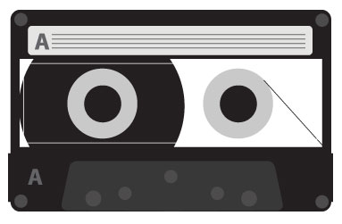 Vector Tape Cassette
