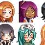 Free bleach girls icons