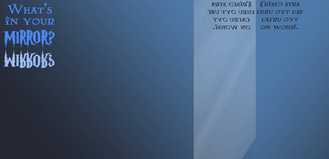 Whats In Ur Mirror Meme Blank By Skryntarr On Deviantart