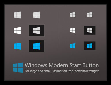 Windows Modern Start Button