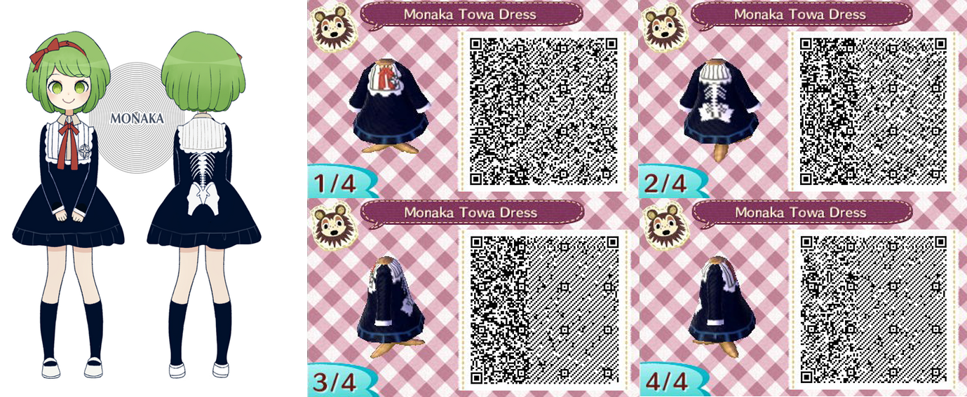 Request: ACNL- Monaka Towa Dress QR Code