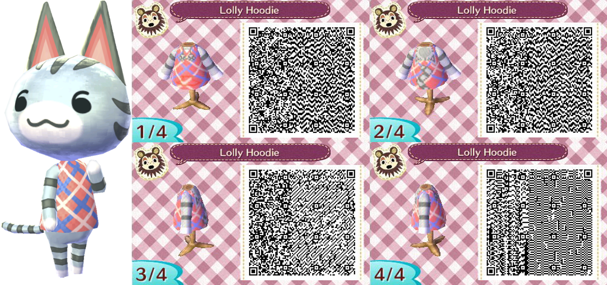 cute acnl qr codes dresses Pink hello kitty animal crossing new leaf acnl qr code dress