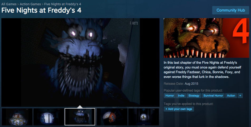 FNaF 4 on PC by HAWk463 on DeviantArt