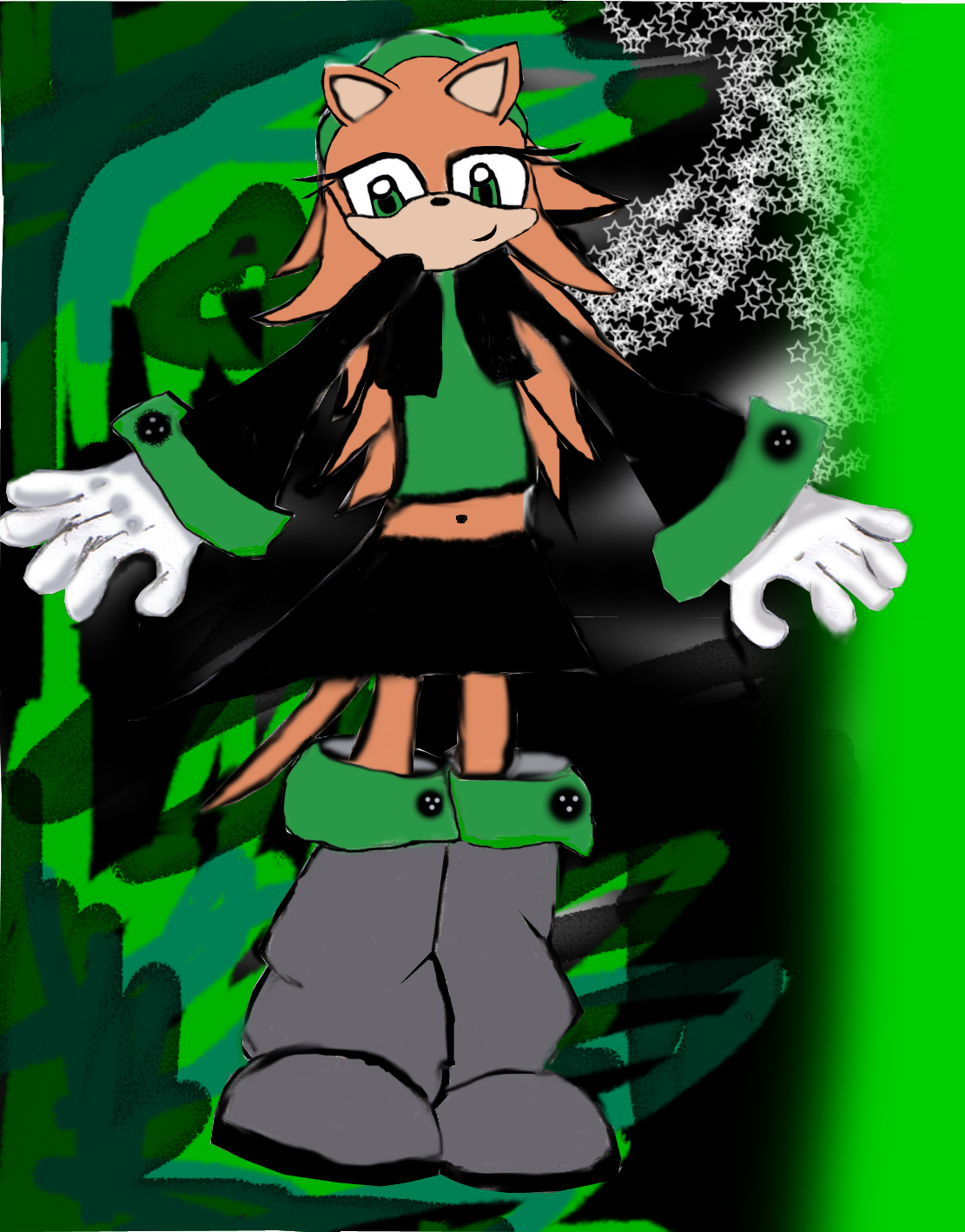 Aqua the Hedgehog by ototallyrandomo on DeviantArt
