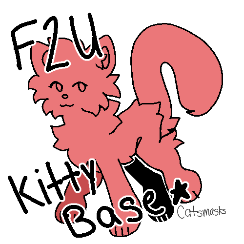 f2u cat base by Electriccat2 on DeviantArt
