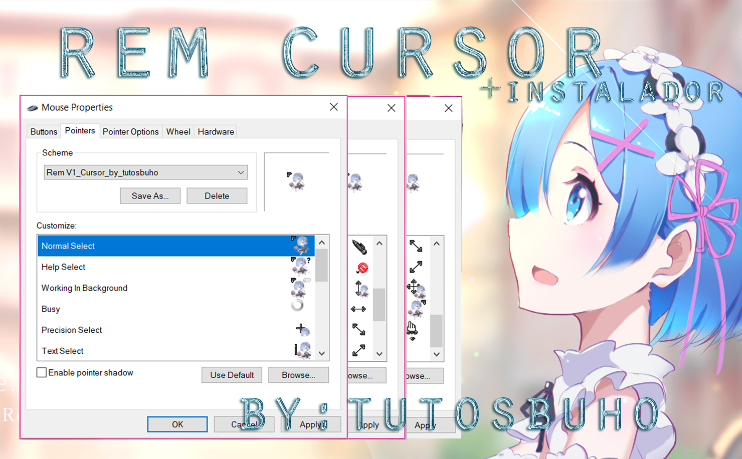 anime mouse cursor