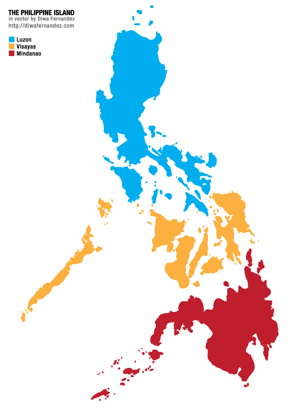 The Philippine Island (Vector) by madcoffee on DeviantArt