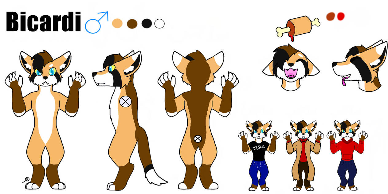 Reference sheet commission 1 by harleydee123 on DeviantArt