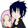 SasuSaku Day Colored