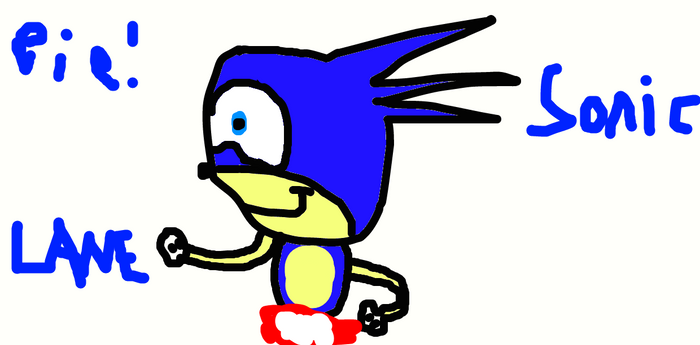 SONIC THE!