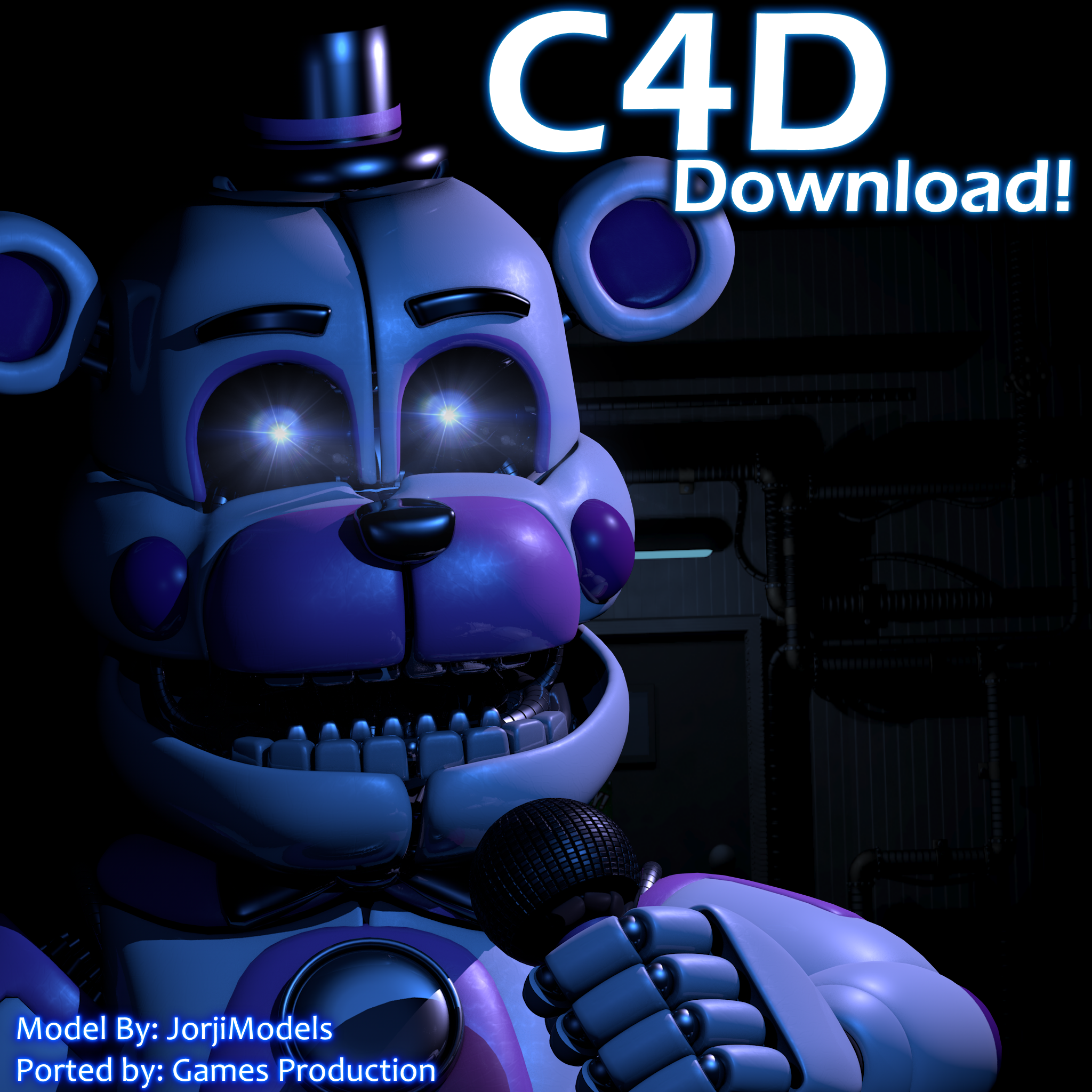 Fnaf world pack v.1 C4D download by Carlosparty19 on DeviantArt