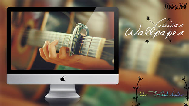 Guitar Wallpaper by u-oasis