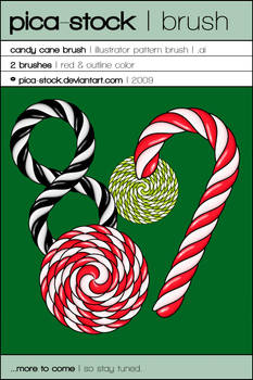 Candy Cane Brush