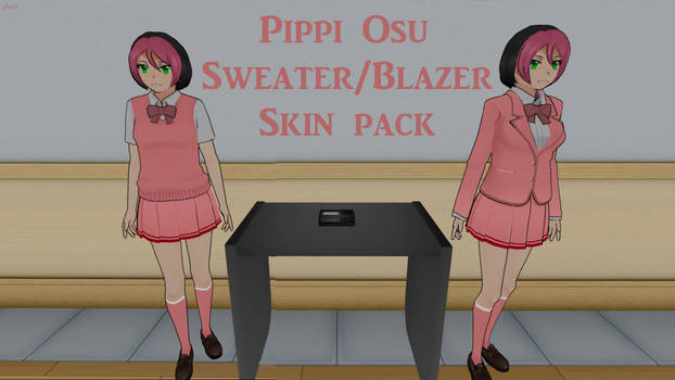 Yandere Simulator - Pippi Osu Sweater/Blazer +DL