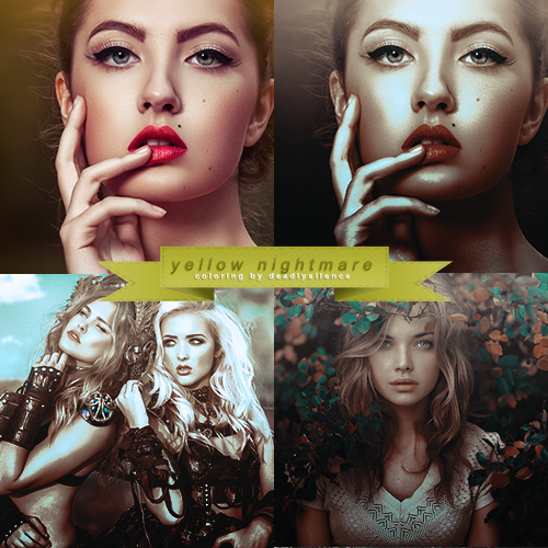 Yellow Nightmare PSD by deadlysilence16 on DeviantArt