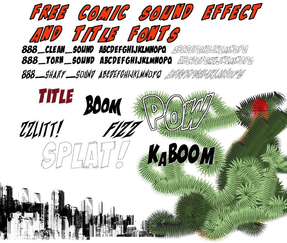 Sound Effect And Title Fonts By 888Toto On Deviantart