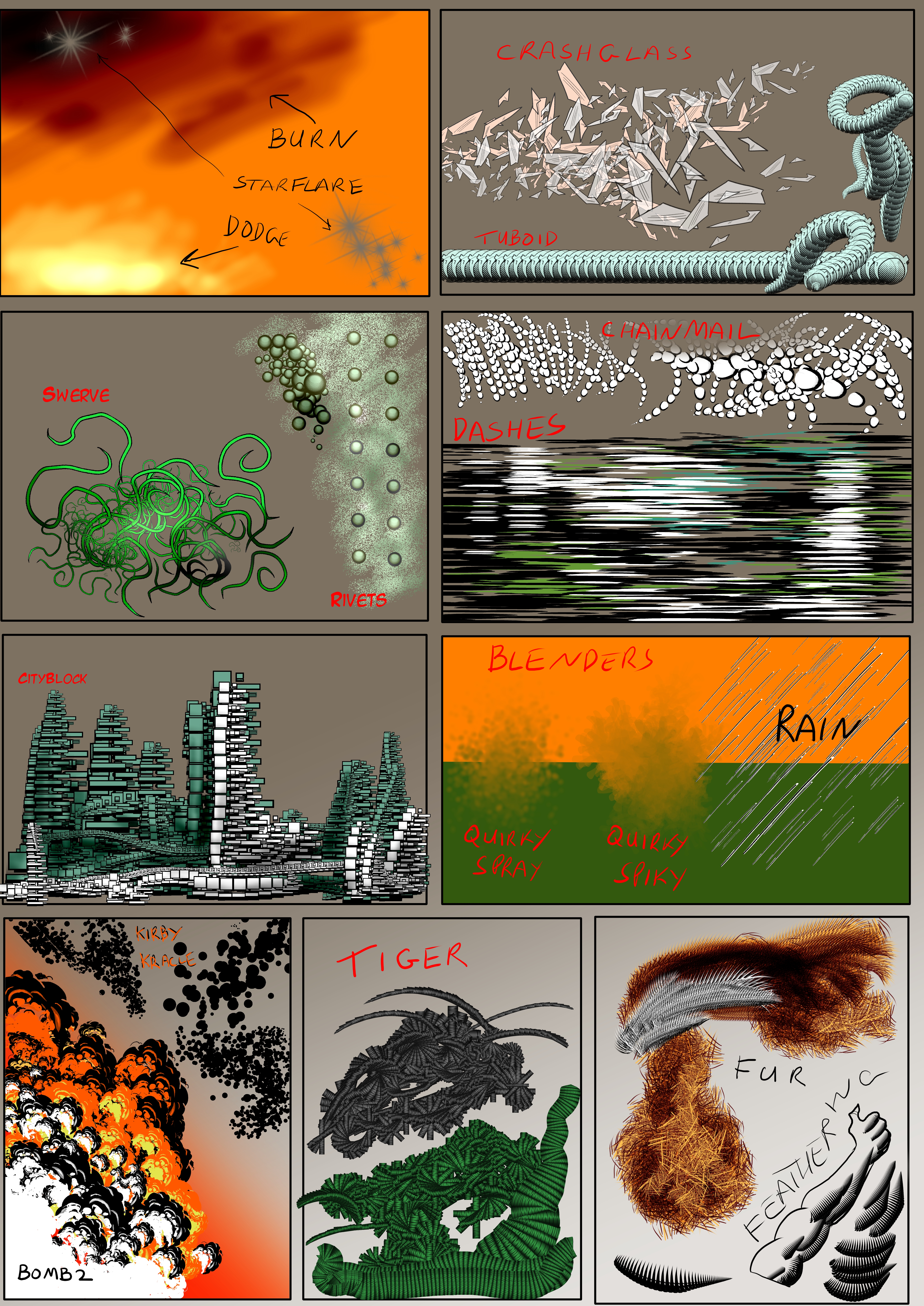 Manga Studio v5 Brushes download