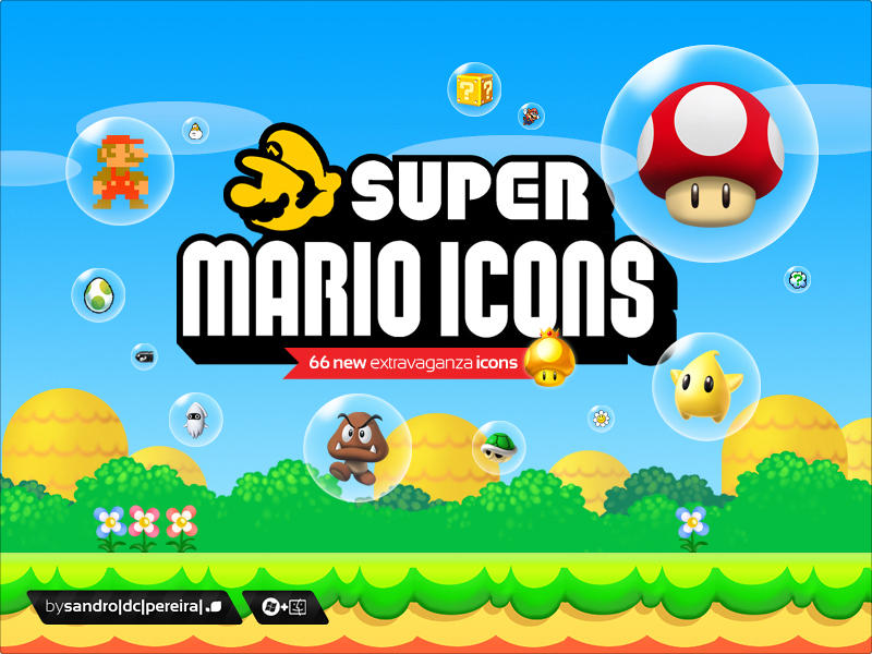 Super Mario Icons