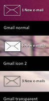 Gmail skin for Rainmeter