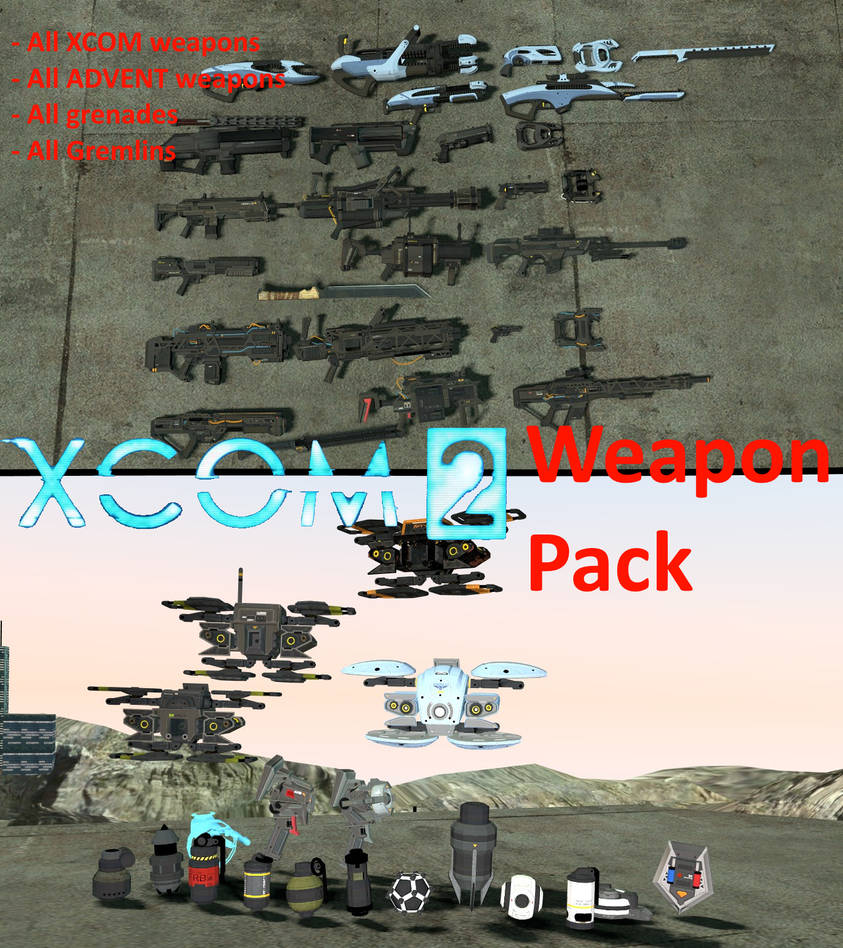 [SFM\Gmod DL] 2 Weapon Pack Models by falloutshararam on DeviantArt