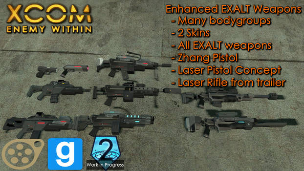 [DL SFM/GMOD] Enhanced EXALT Weapons