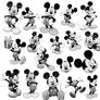 18 Mickey Mouse PS Brushes