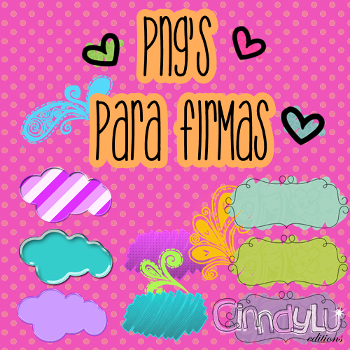 Pack de Png's Para Firmas