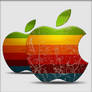 Weathered Apple Icon
